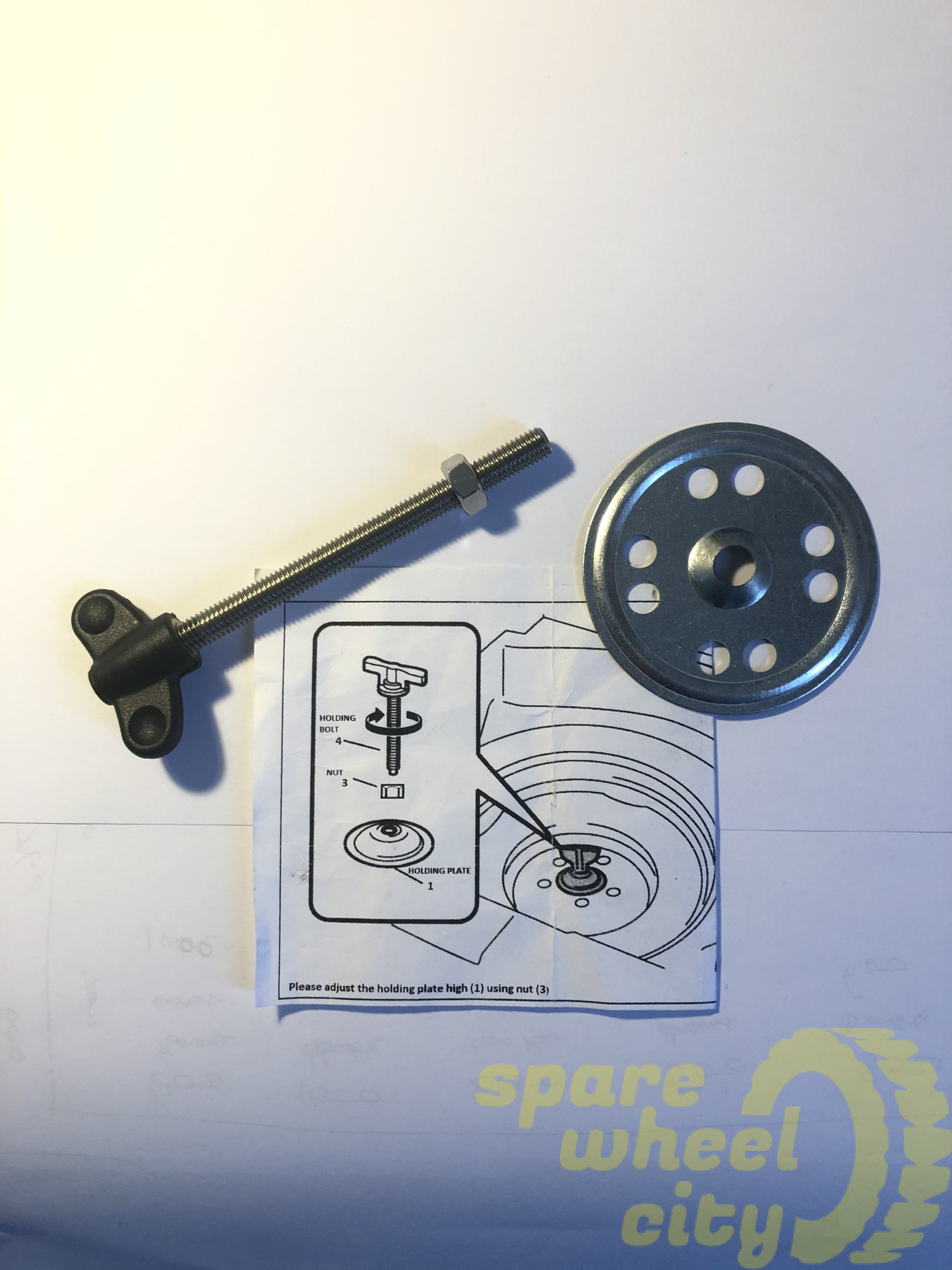SWIFT 2005-PRESENT DAY 16 SPACE SAVER SPARE WHEEL AND TOOL KIT 